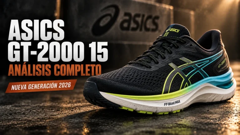 Asics GT-2000 15 - zapatilla para correr con sobrepeso, análisis completo en Grandotes.es