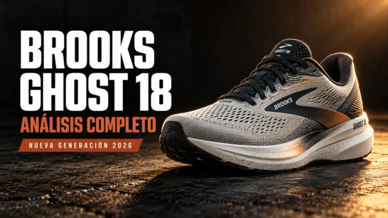 Brooks Ghost 18 - zapatilla para correr con sobrepeso, análisis completo en Grandotes.es