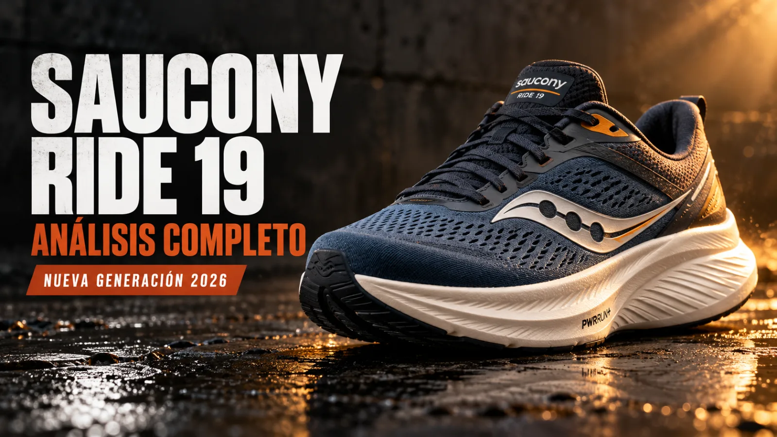 Análisis Saucony Ride 19 en Ambiente Cinematográfico