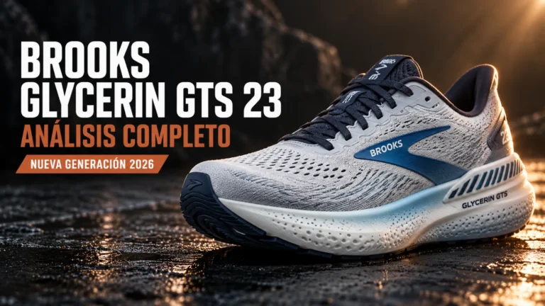 Brooks Glycerin GTS 23 - zapatilla para correr con sobrepeso, análisis completo en Grandotes.es