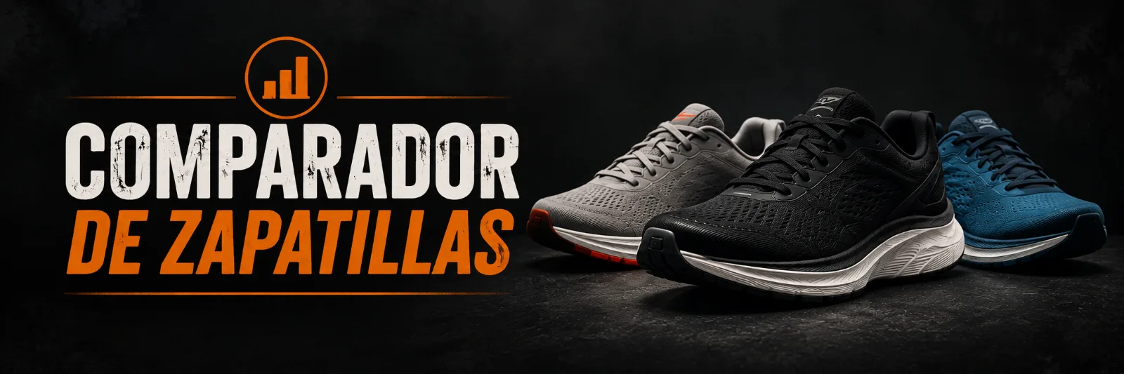 Comparador de zapatillas para sobrepeso: compara amortiguación, estabilidad, ligereza y durabilidad